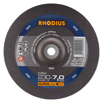 Rhodius afbraamschijven KSM 230 x 7.0 mm - 10 stuks